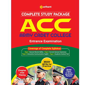 Buy Arihant - Complete Study Package With 3500 MCQs For Army Cadet College Entrance Examination In English