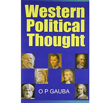 Buy Western Political Thought By O P Gauba