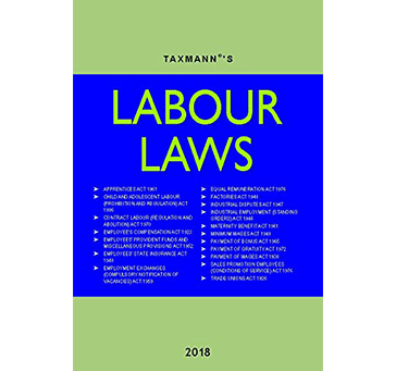 Buy Labour Laws - 2018 By Taxmann In English Medium
