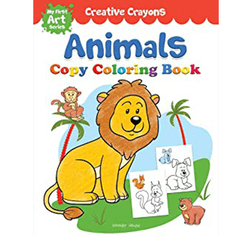 Buy Colouring Book Of Animals: Creative Crayons Series - Crayon Copy Colour Books