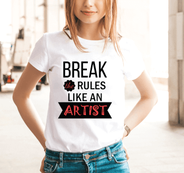 Buy Break The Rules Like An Artist