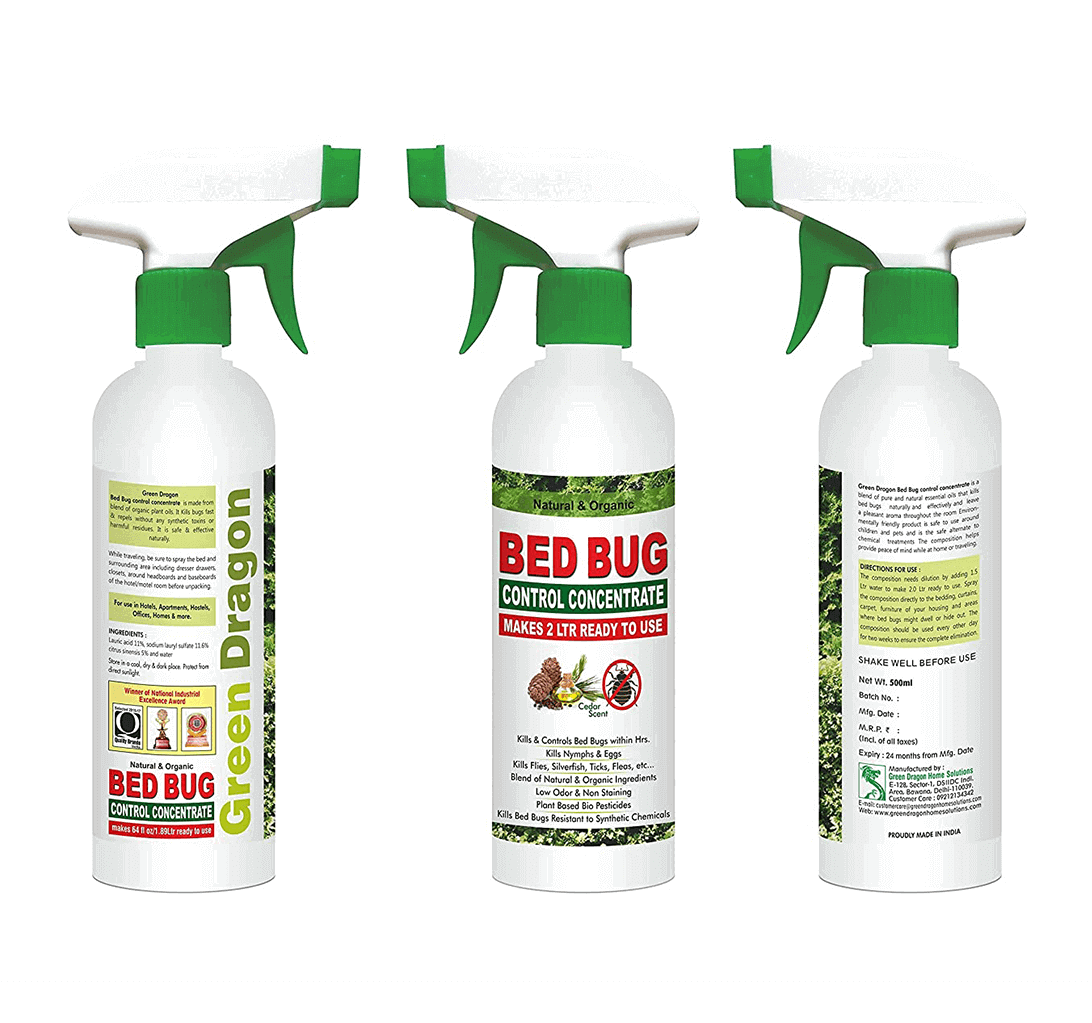 Buy Green Dragon's Natural & Organic Bed Bug Control Concentrate Makes 1.89 LTR