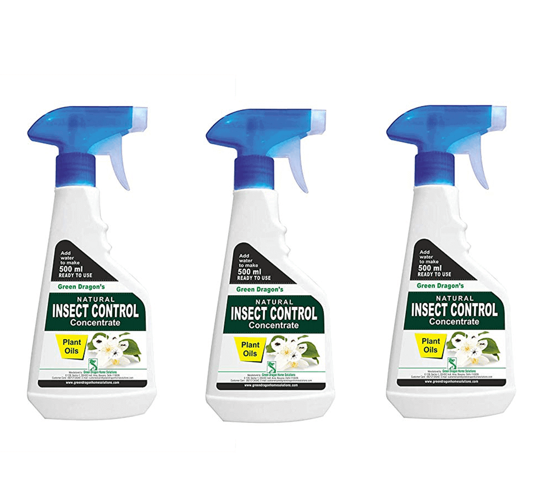 Buy Green Dragon's Natural Insect Control Concentrate Pack Of 3 (1500 Ml)