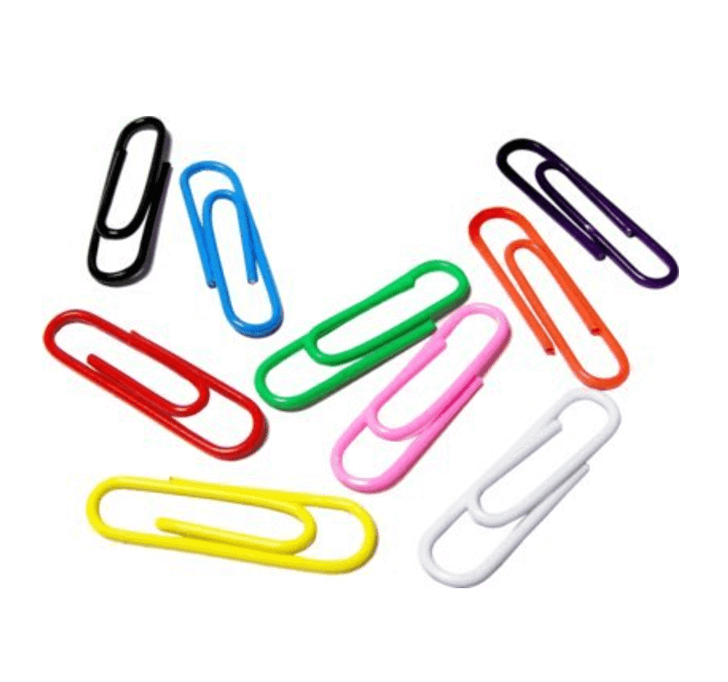Buy Libra Gem Clips, U Clips Multicolored For Office, Home