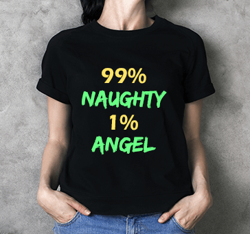 Buy 99% Naughty, 1% Angel