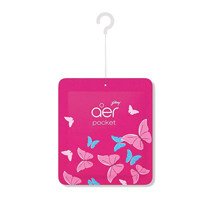 Buy Godrej Aer Pocket, Bathroom Air Fragrance - Petal Crush Pink (10g)