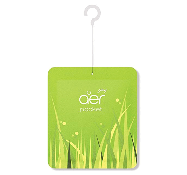 Buy Godrej Aer Pocket, Bathroom Air Fragrance - Fresh Lush Green (10g)