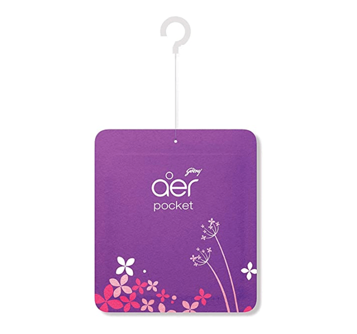 Buy Godrej Aer Pocket Bathroom Fragrance - 10 G (Violet Valley Bloom)