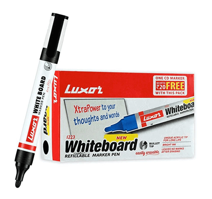 Buy Luxor Whiteboard Marker Pen (Black)