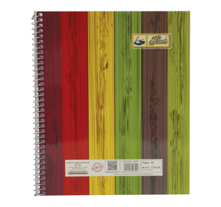 Buy Hans Spiral Notebook (225 X 180 MM)