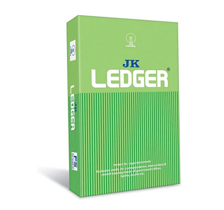 Buy JK Green Ledger Paper (500 Sheets) (80 GSM, 1 Ream)