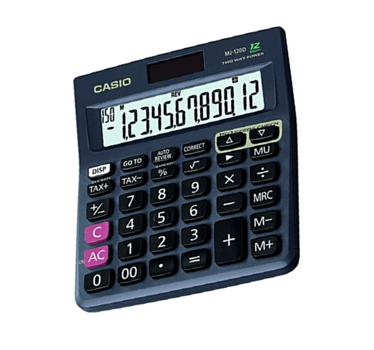 Buy Casio MJ-120D (150 Steps Check And Correct Desktop Calculator)