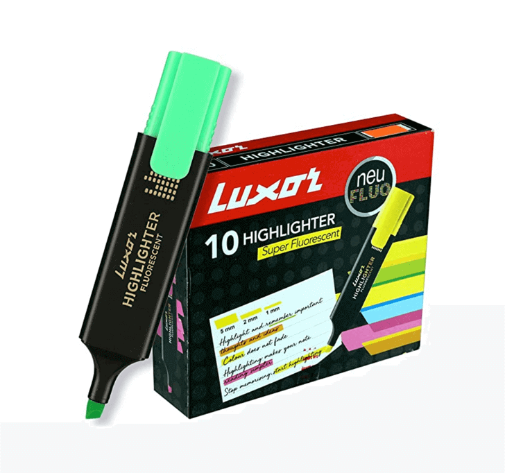 Buy Luxor 10 Highlighter (Green)