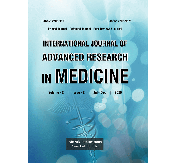 Buy International Journal Of Advanced Research In Medicine