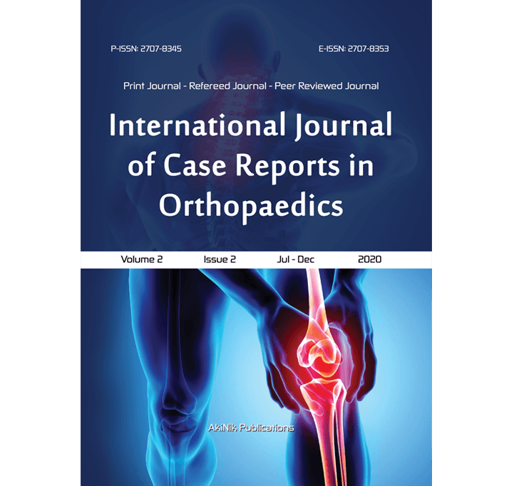 Buy International Journal Of Case Reports In Orthopaedics