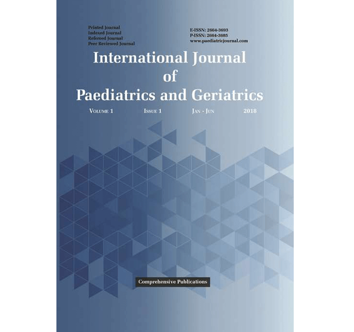 Buy International Journal Of Paediatrics And Geriatrics