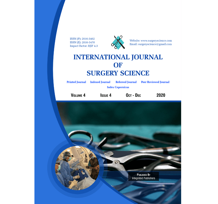 Buy International Journal Of Surgery Science