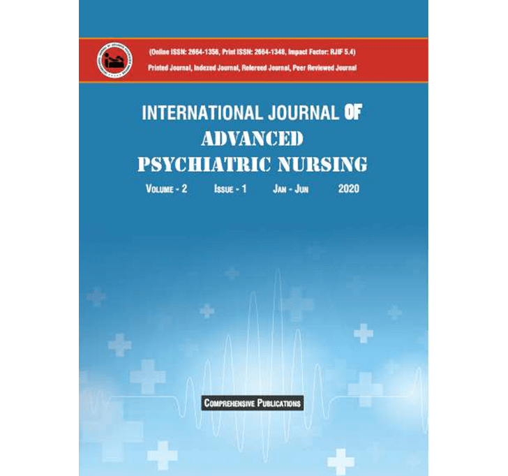 Buy International Journal Of Advanced Psychiatric Nursing