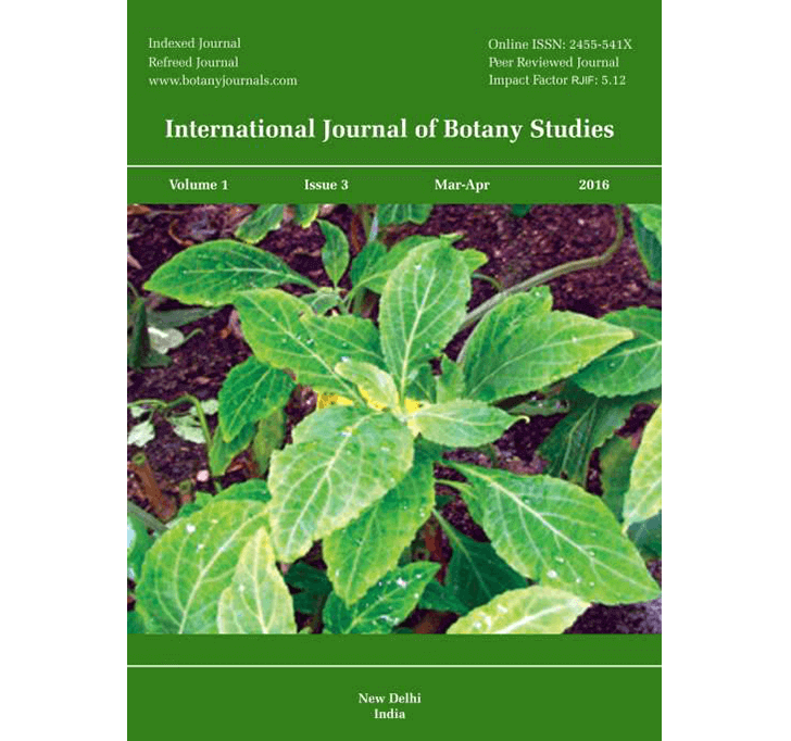 Buy International Journal Of Botany Studies