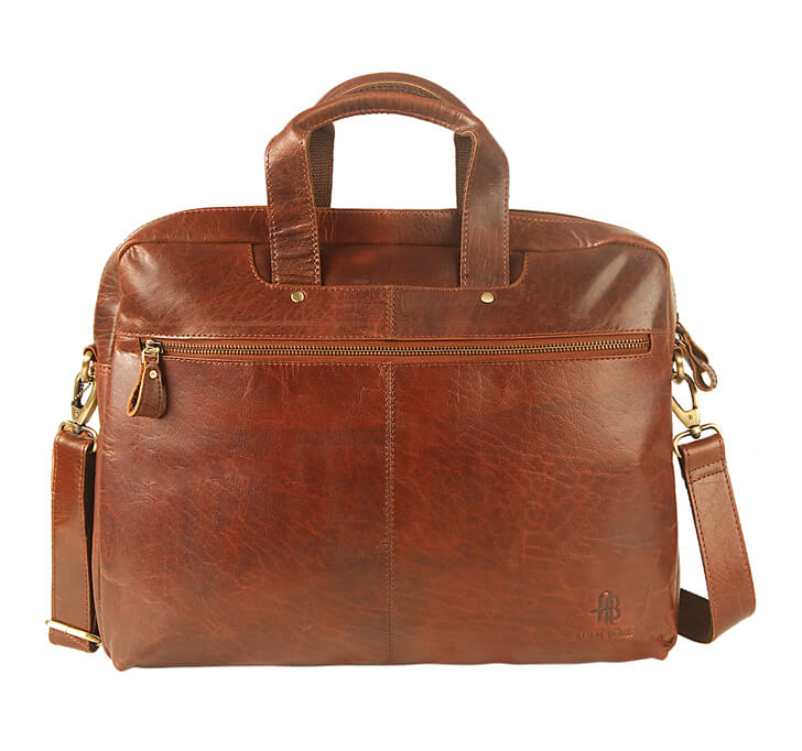 Buy ADAM BURK Chester Leather Bag (Laptop Bag)