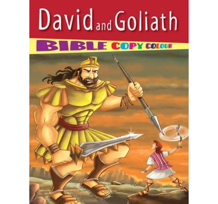 Buy David And Goliath - Bible Copy Colour