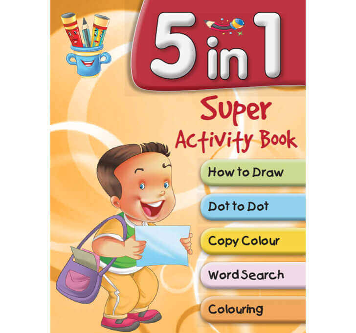 Buy 5 In 1 Super Activity Book