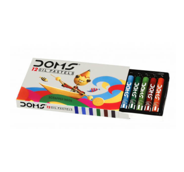 Buy DOMS Oil Pastels - 12 Shades