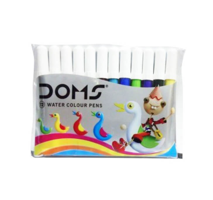 Buy DOMS Water Colour Sketch Pens Mini - 12 Shades