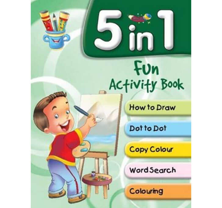 Buy 5 In 1 Fun Activity Book