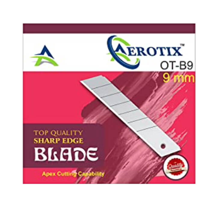 Buy Aerotix Premium Quality Cutter Blade (9MM) (100 Pcs)