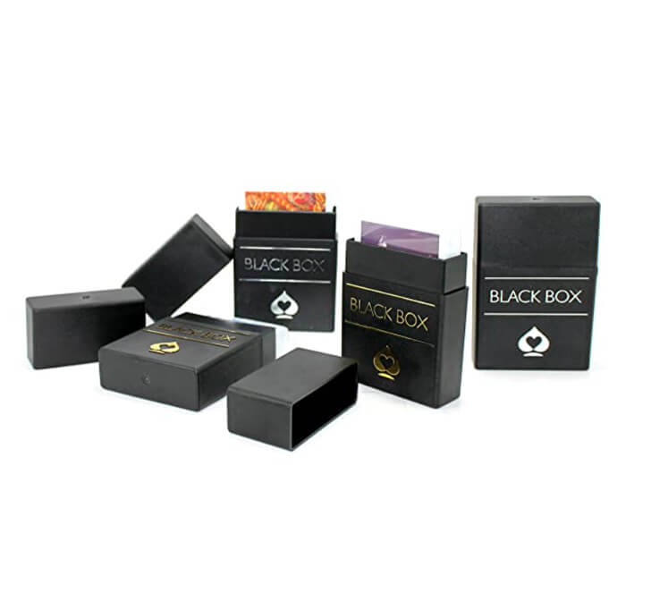 Buy Black Box Playing Cards (Pack Of 4) Flash Cards - Fun Games