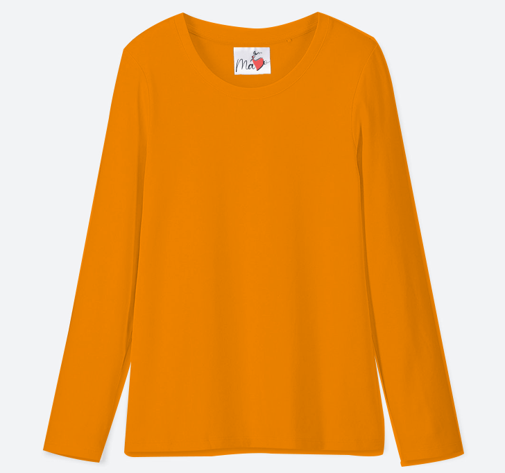 Buy MaYo Girl Dark Orange T-Shirt