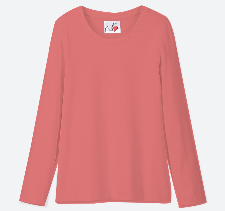 Buy MaYo Girl Light Coral T-Shirt