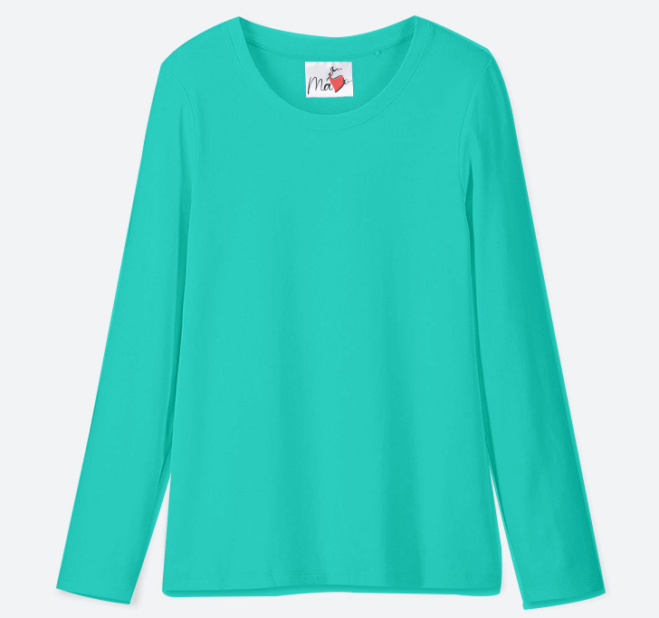 Buy MaYo Girl Turquoise T-Shirt