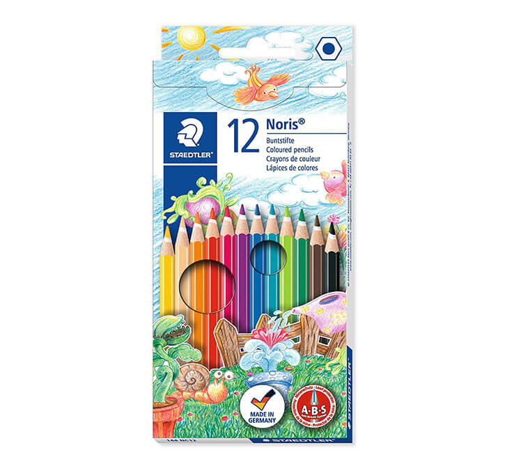 Buy Staedtler Noris Club 144 NC12 Colouring Pencil, 12 Shades