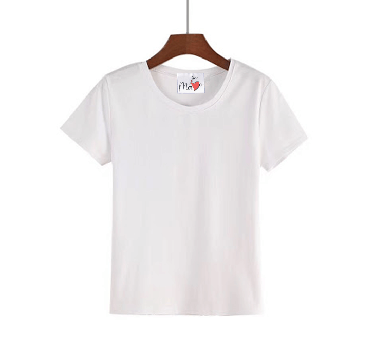 Buy MaYo Girl White Half Sleeve T-Shirt