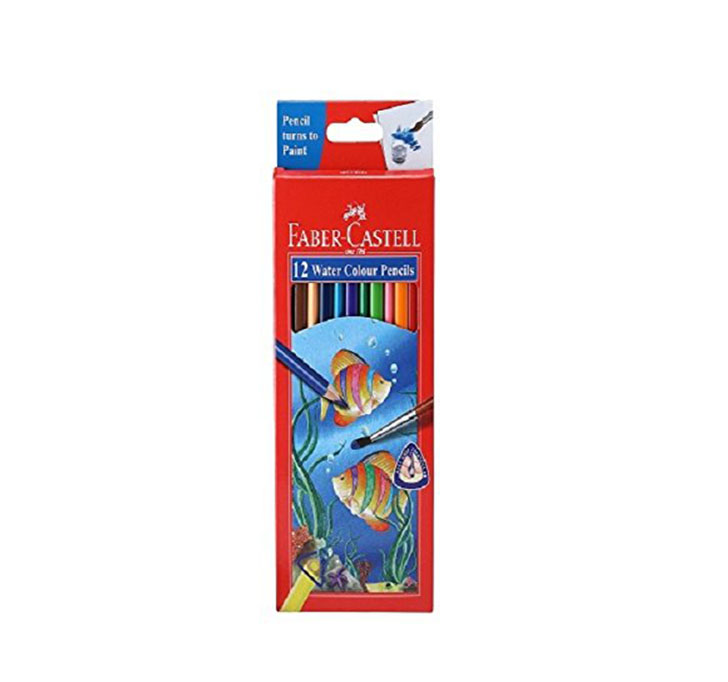 Buy Faber-Castell Water Color Pencils With Paint Brush 