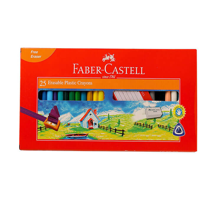 Buy Faber-Castell Erasable Plastic Crayon Set