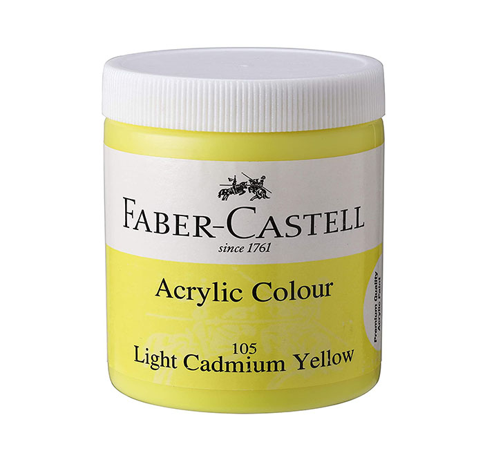 Buy Acrylic 140ml Jar - Light Cadmium Yellow 105