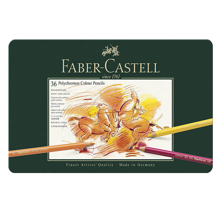 Buy Faber Castell Polychromos Color Pencil Set - Pack Of 36