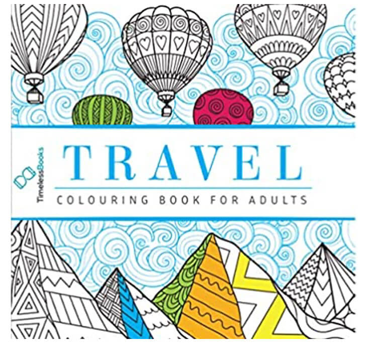 Buy Travel - Adults Colouring Book With Tearout Sheet