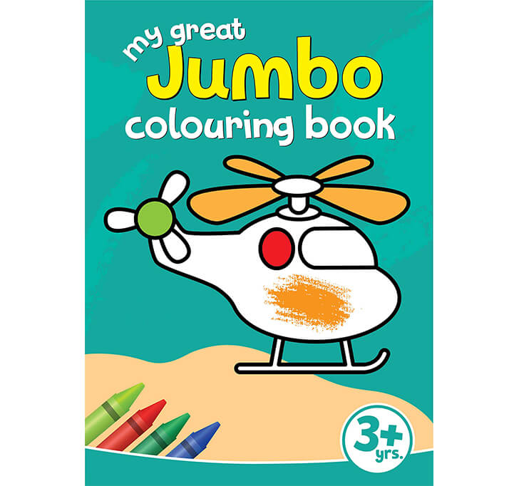 Buy My Great Jumbo Colouring Book: 80 Big Pictures To Colour