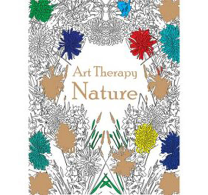 Buy Art Therapy Nature Colouring Book