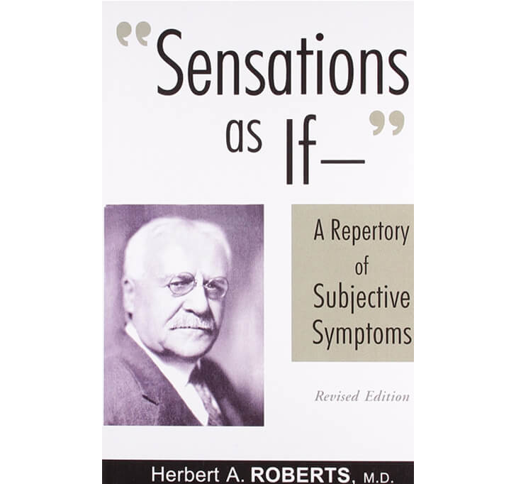 Buy Sensations As If: A Repertory Of Subjective Symptoms: 1