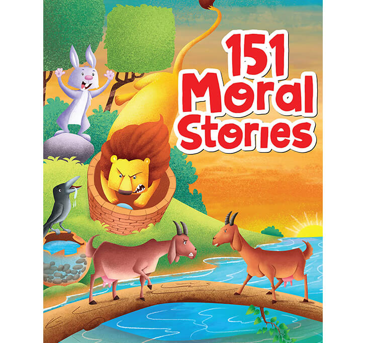 Buy 151 Moral Stories - Padded & Glitered Book