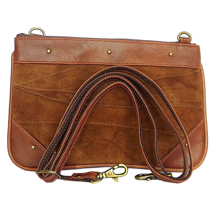 Buy Cabretta Genuine Leather Stylish Shoulder Bag - Sling And Cross Body Bag - Messenger Bag With Long Strap