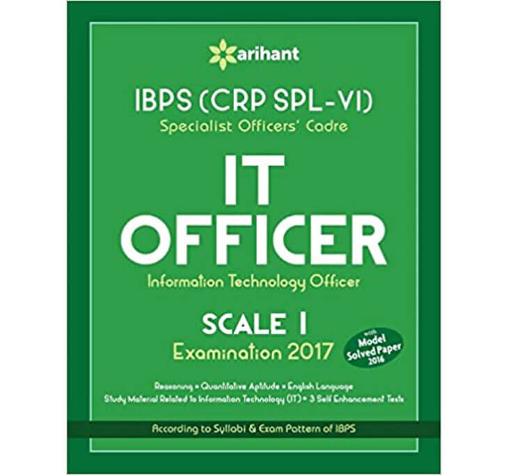 Buy IBPS (CRP SPL-VI) Specialist Officers' Cadre IT Officer Scale I Study Guide 2017
