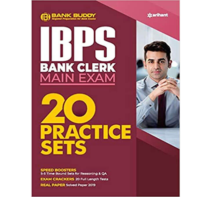 Buy 20 Practice Sets IBPS Bank Clerk Main Exam 2020