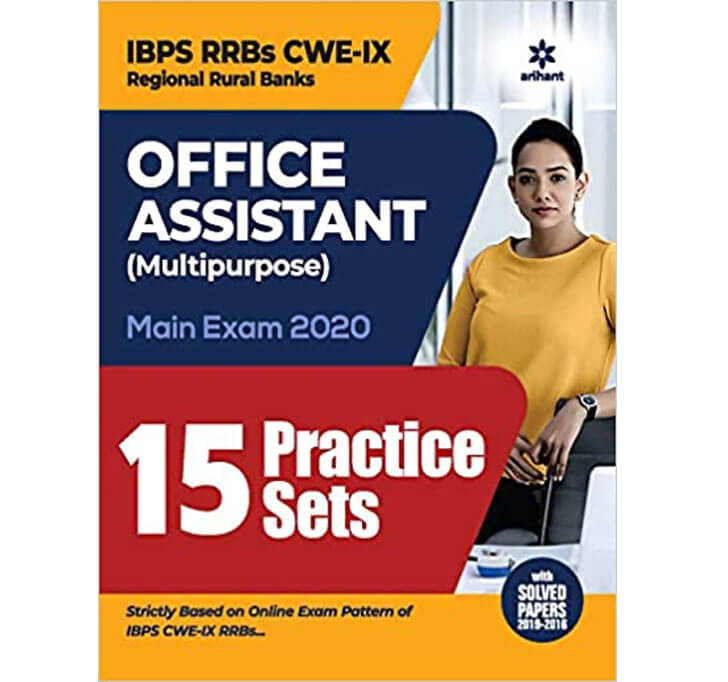Buy 15 Practice Sets IBPS RRBs CWE-IX Office Assistant Multipurpose Main Exam 2020