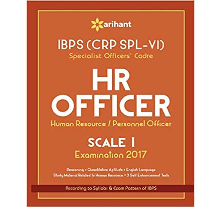 Buy IBPS (CRP SPL-VI) Specialist Officers' Cadre HR Officer Scale I Study Guide 2017